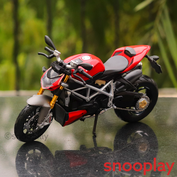 100% Original and Licensed Ducati Super Naked S Diecast Bike Model (1:12 Scale) Fashion