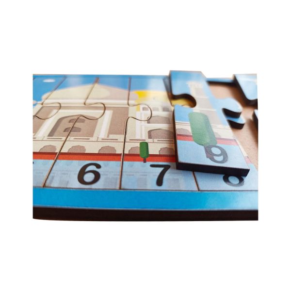 1-50 Numbers Monuments Jigsaw Strip Puzzle For Cheap