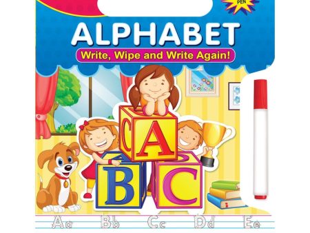 Write and Wipe Book - Alphabets Cheap