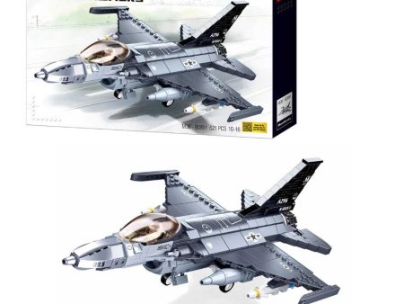 F-16C Falcon Fighter For Children ( 521 Pieces) For Discount