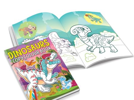 Dinosaurs Copy Colour Book : Children Colouring Book Online Sale