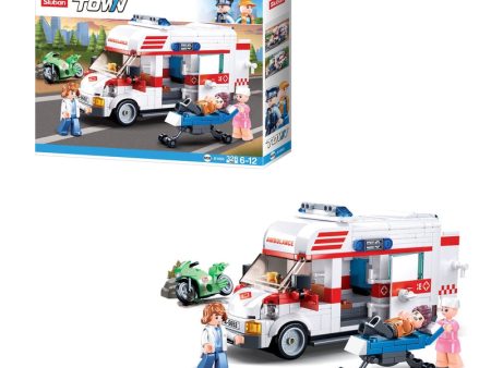 Ambulance-Large Building Blocks ( 328 Pieces) For Sale